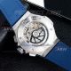 Best Replica Hublot Big Band Diamonds Watches - Blue Arabic Dial Leather Strap (3)_th.jpg